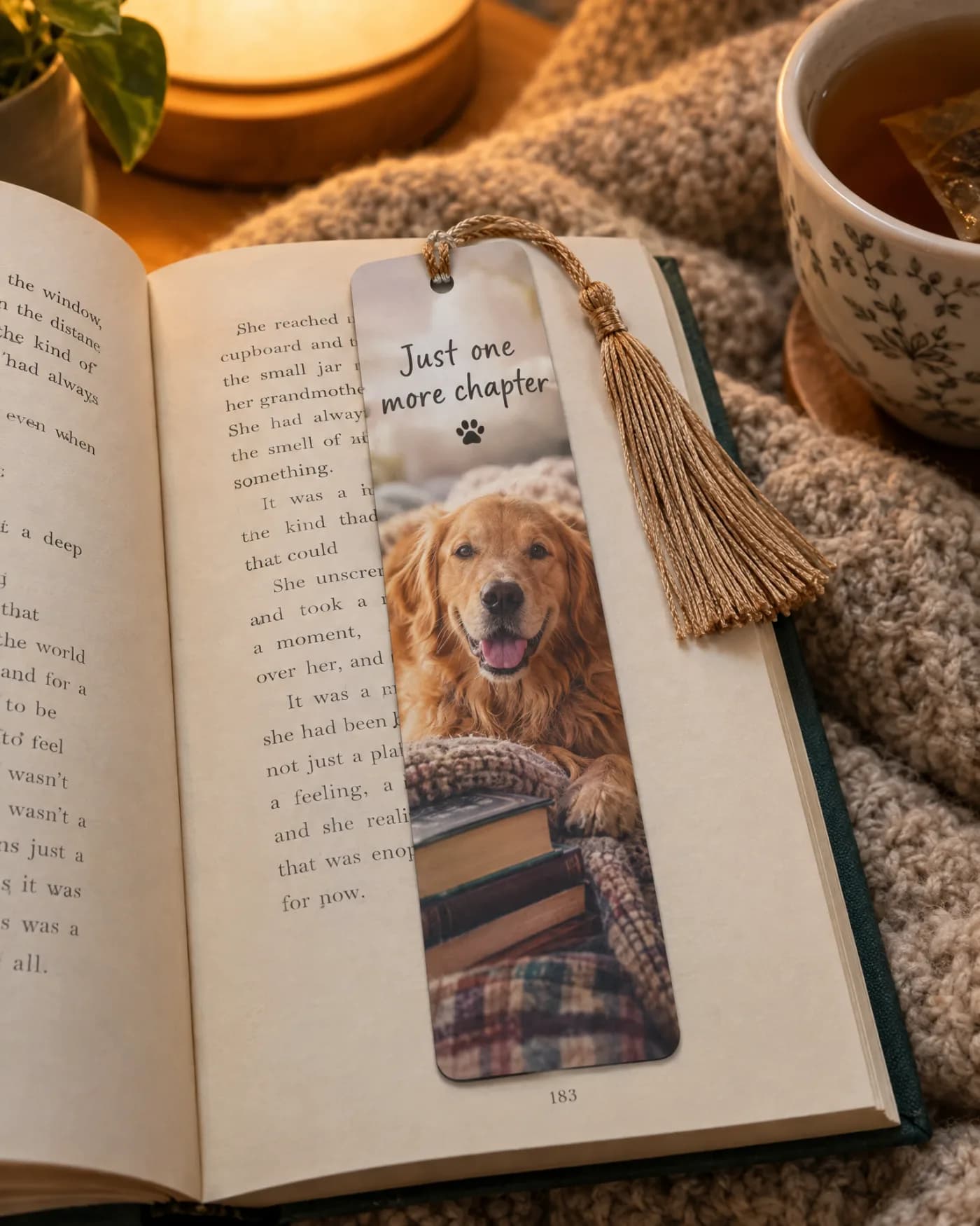 Metal Photo Bookmark — Keep your place, and your people.