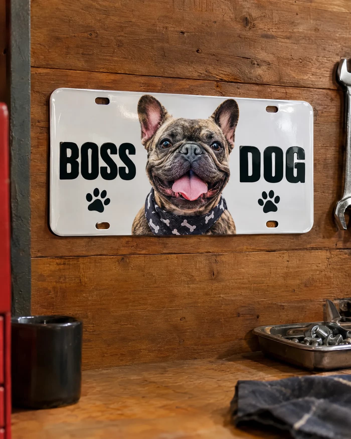 Custom License Plate — Novelty plate, 100% you.
