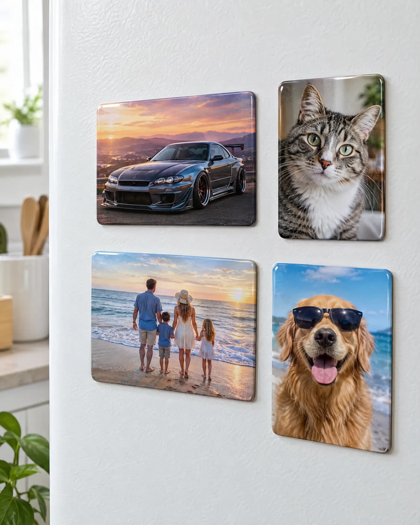 Photo Fridge Magnet — The fridge door deserves better.