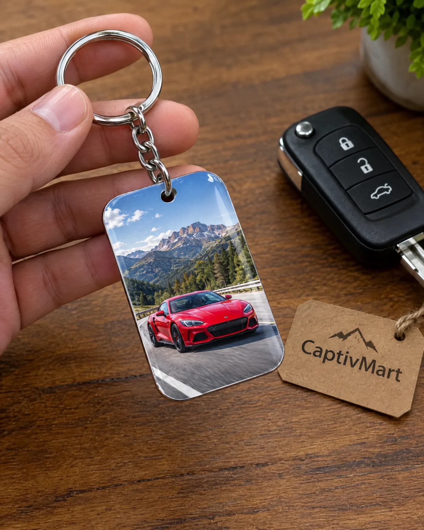 Photo Keychain — Carry them everywhere.