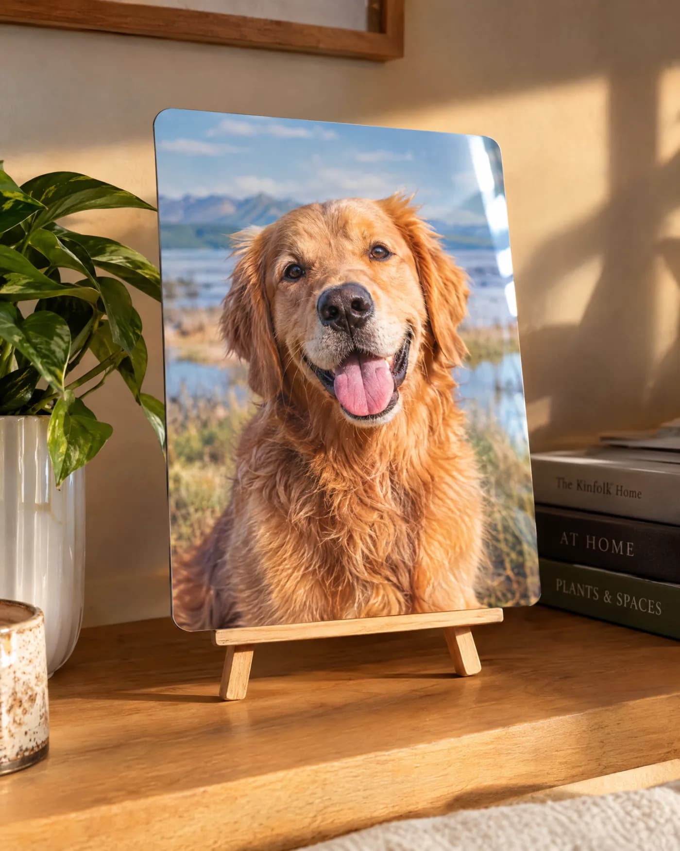 Metal Photo Panel — Your favourite photo, glowing on metal.