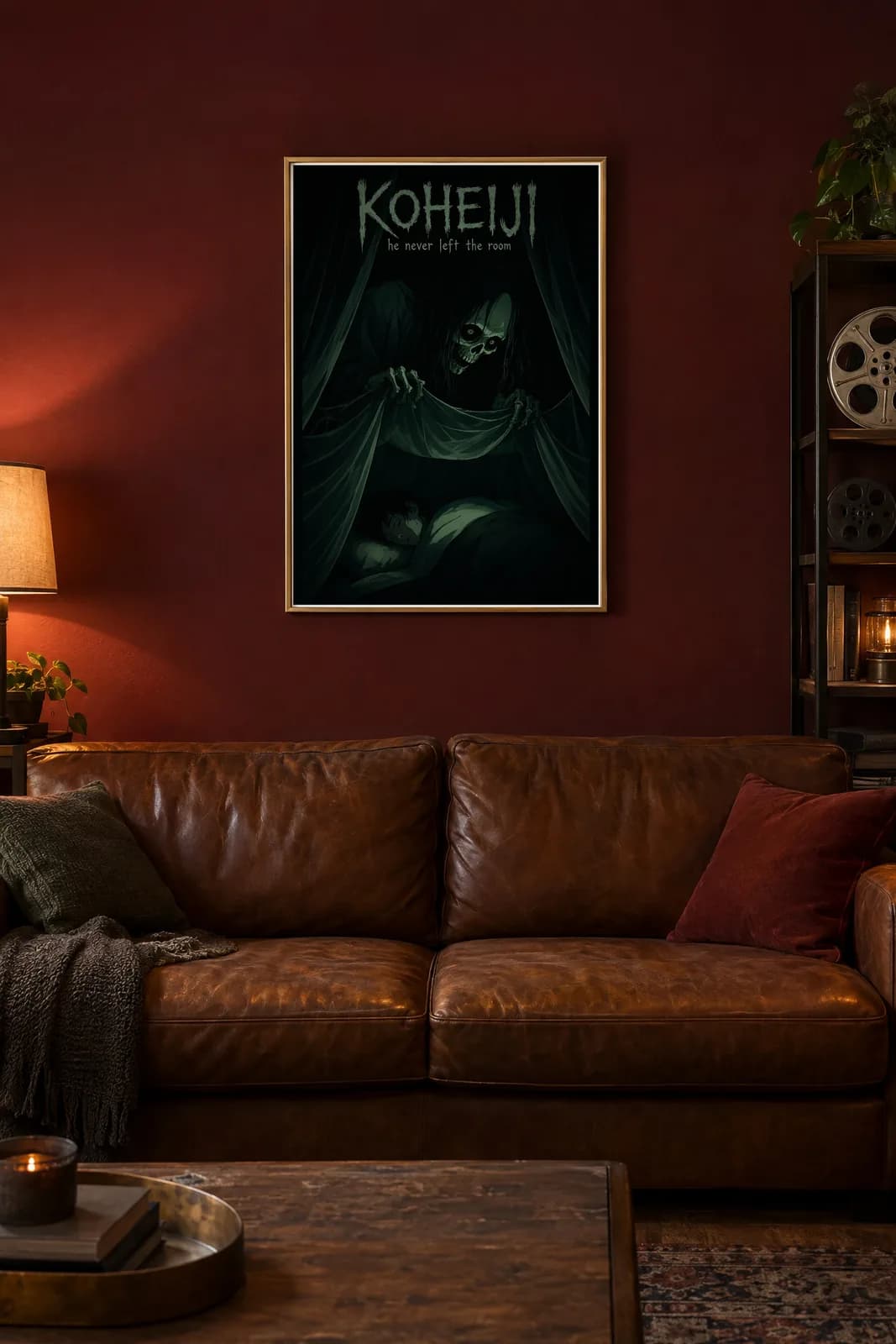 Koheiji Metal Poster, metal wall art poster