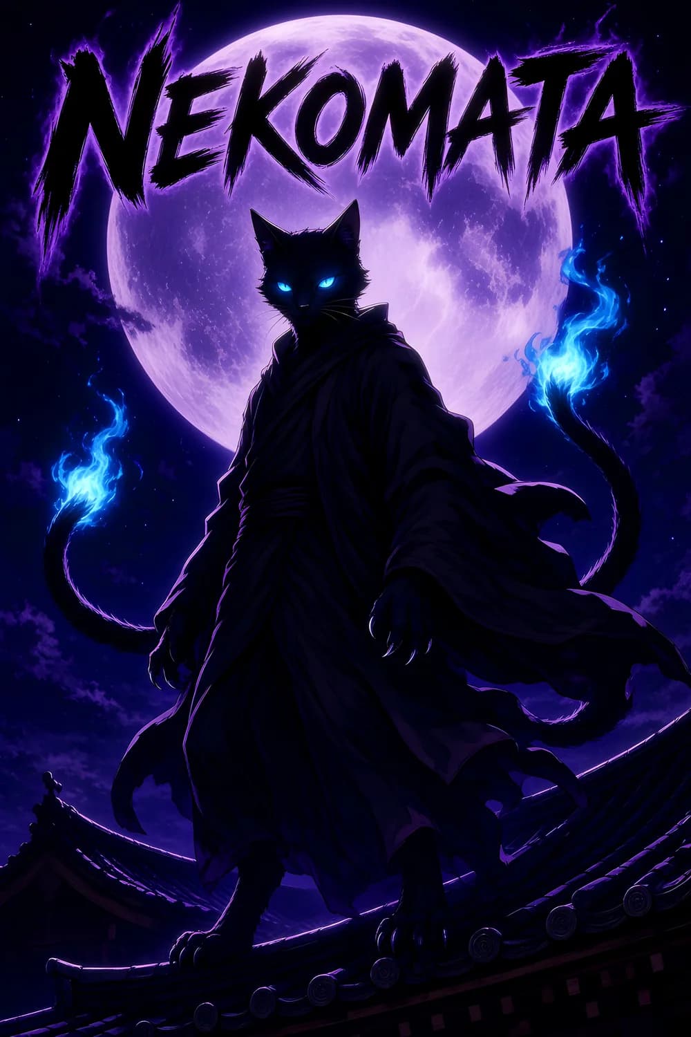 Nekomata, Neon Spirit Glow style