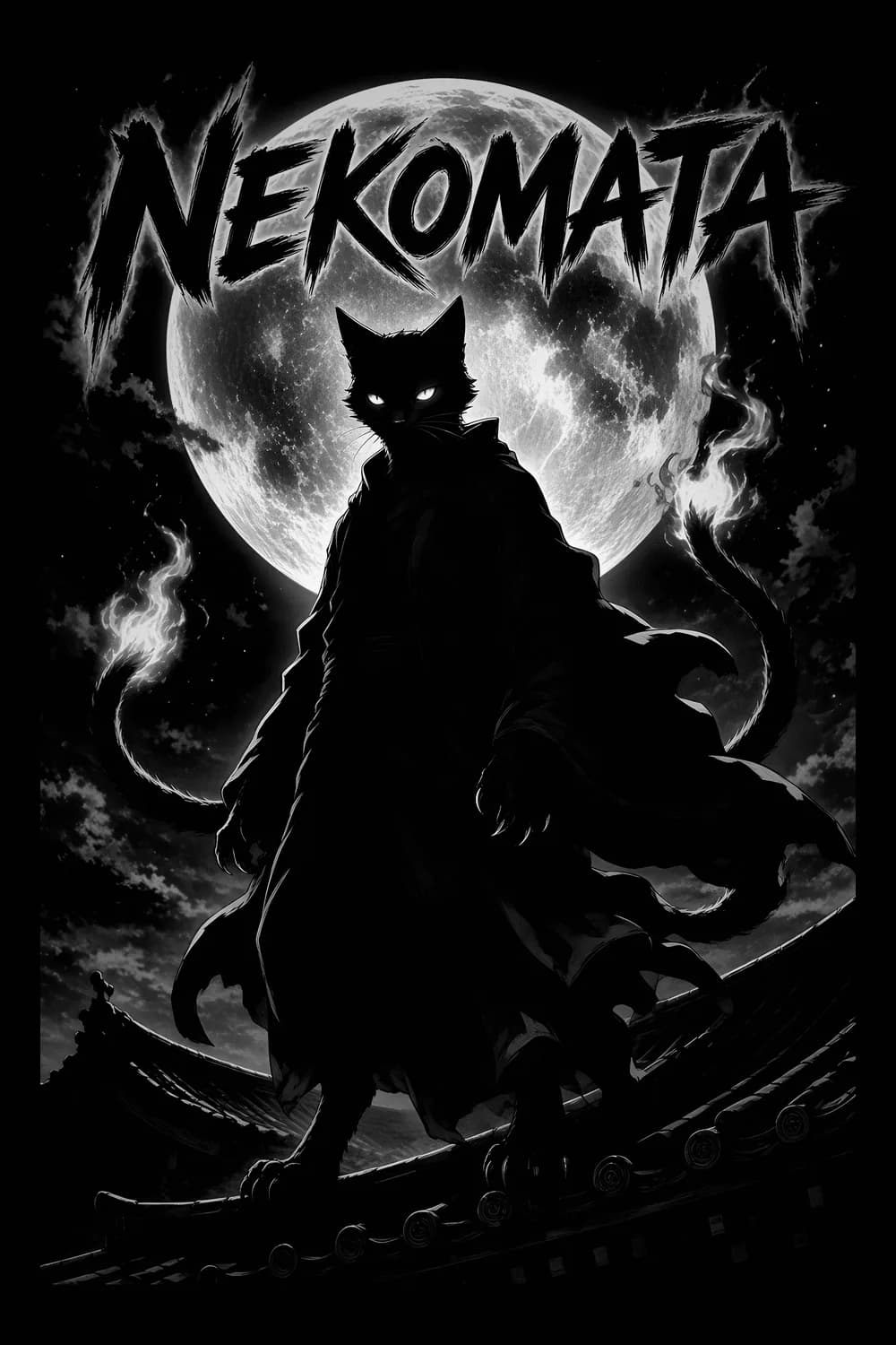 Nekomata, Manga Ink style