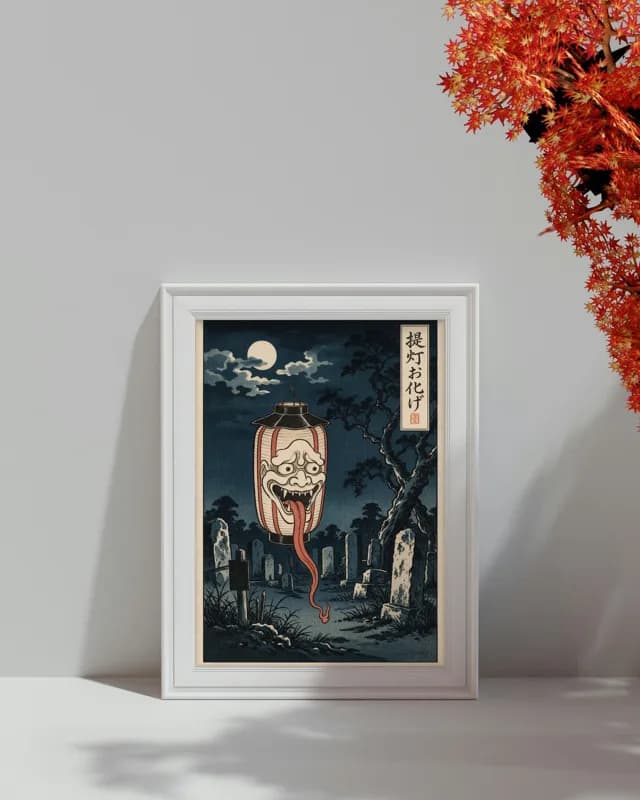Chochin Obake printable wall art preview
