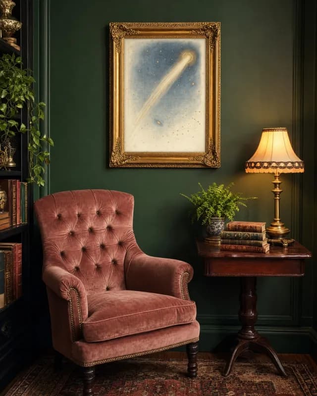 Comet printable wall art preview
