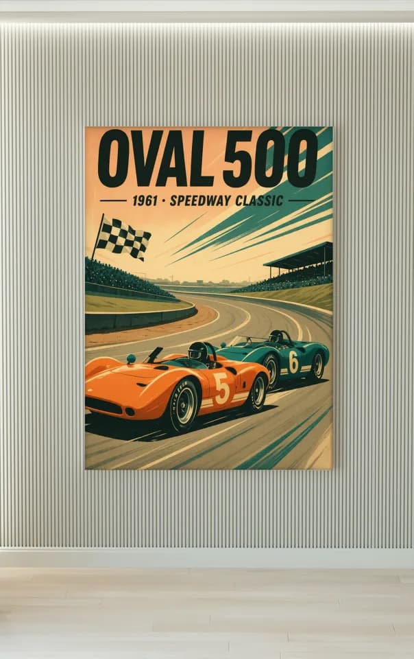 Oval 500 printable wall art preview