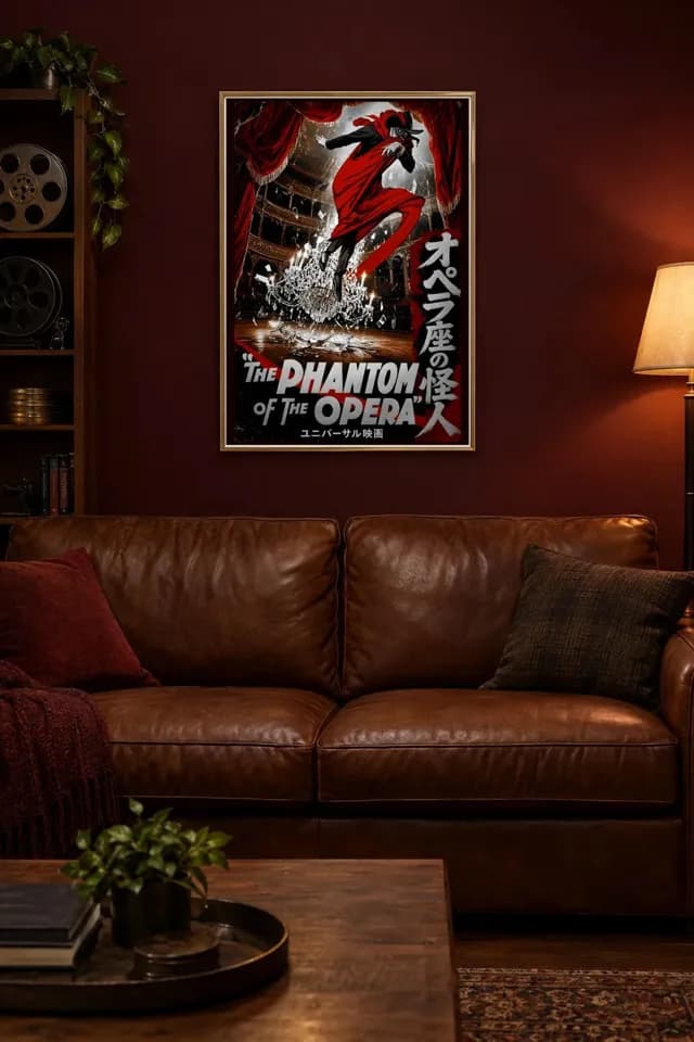 Phantom of The Opera printable wall art preview